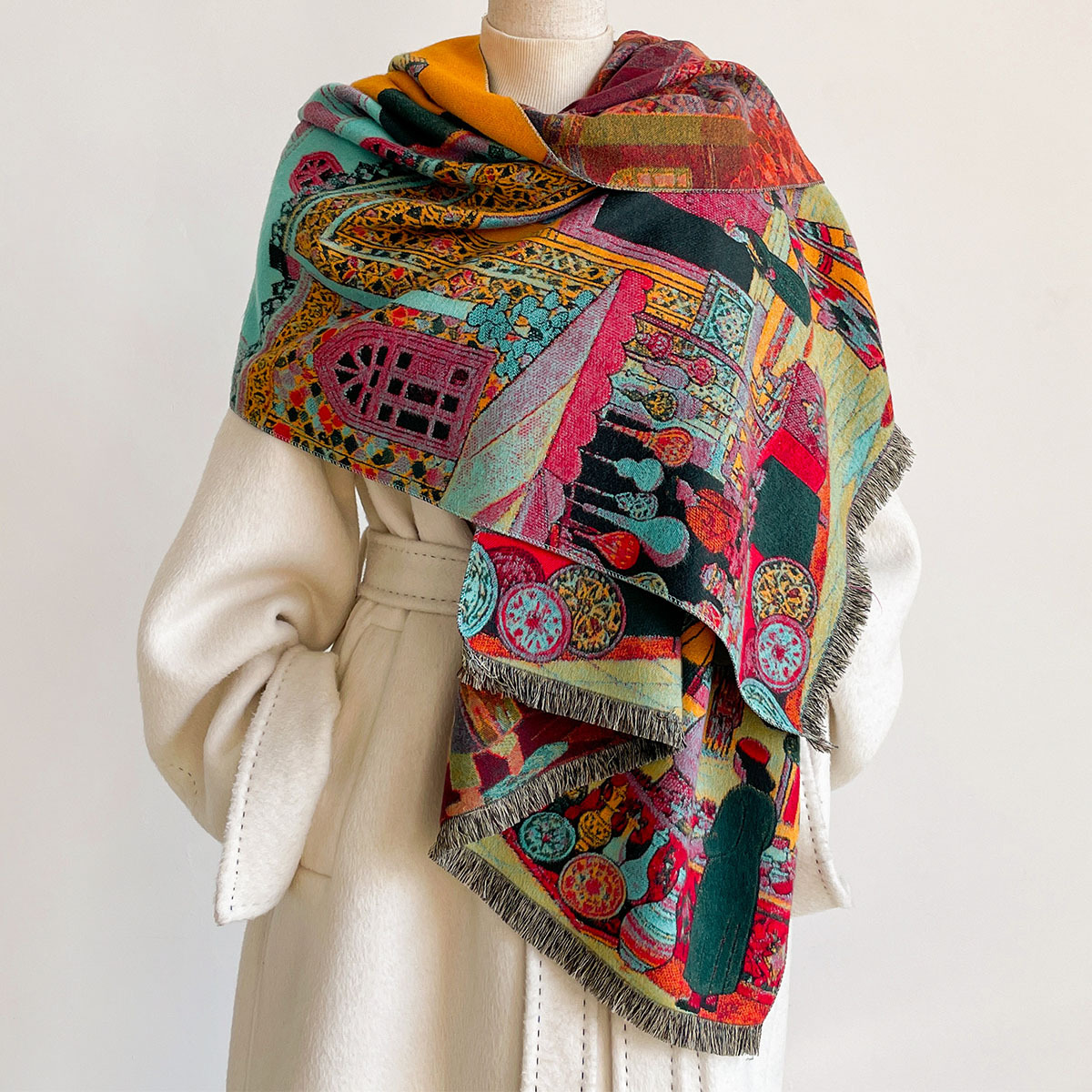 Herfst Winter Dames Imitatie K - Go Ethnic Fashion recensie en prijs